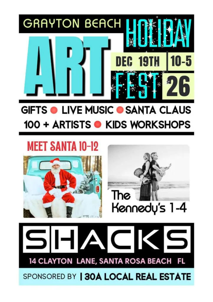 Grayton Beach Holiday Art Fest