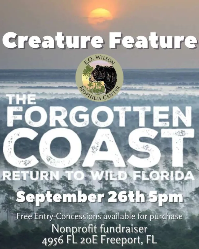 E.O. Wilson Biophilia Center Presents The Forgotten Coast: Return to Wild Florida