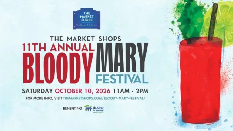 11th Annual Bloody Mary Festival October 10, 2026 Benefits Habitat For Humanity