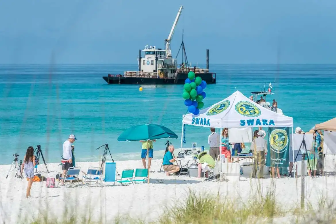 Artificial Reef Deployment at Grayton Beach State Park