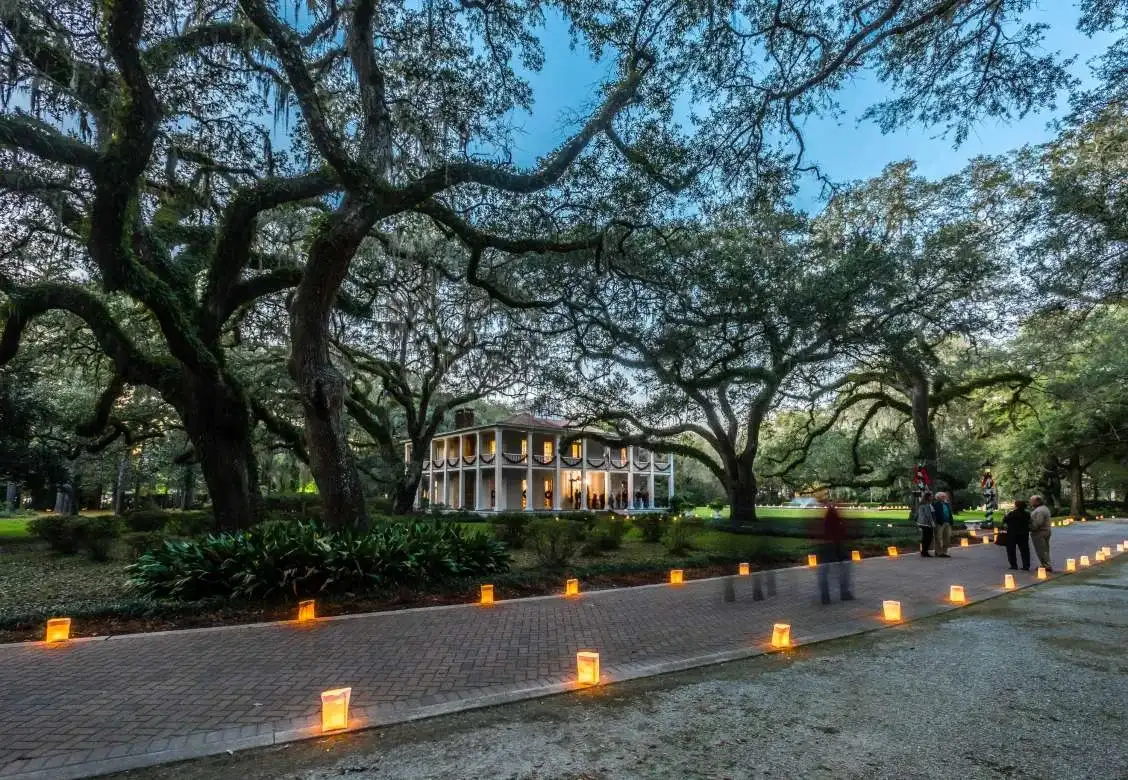 Eden Gardens State Park Holiday Open House 2015 Photos