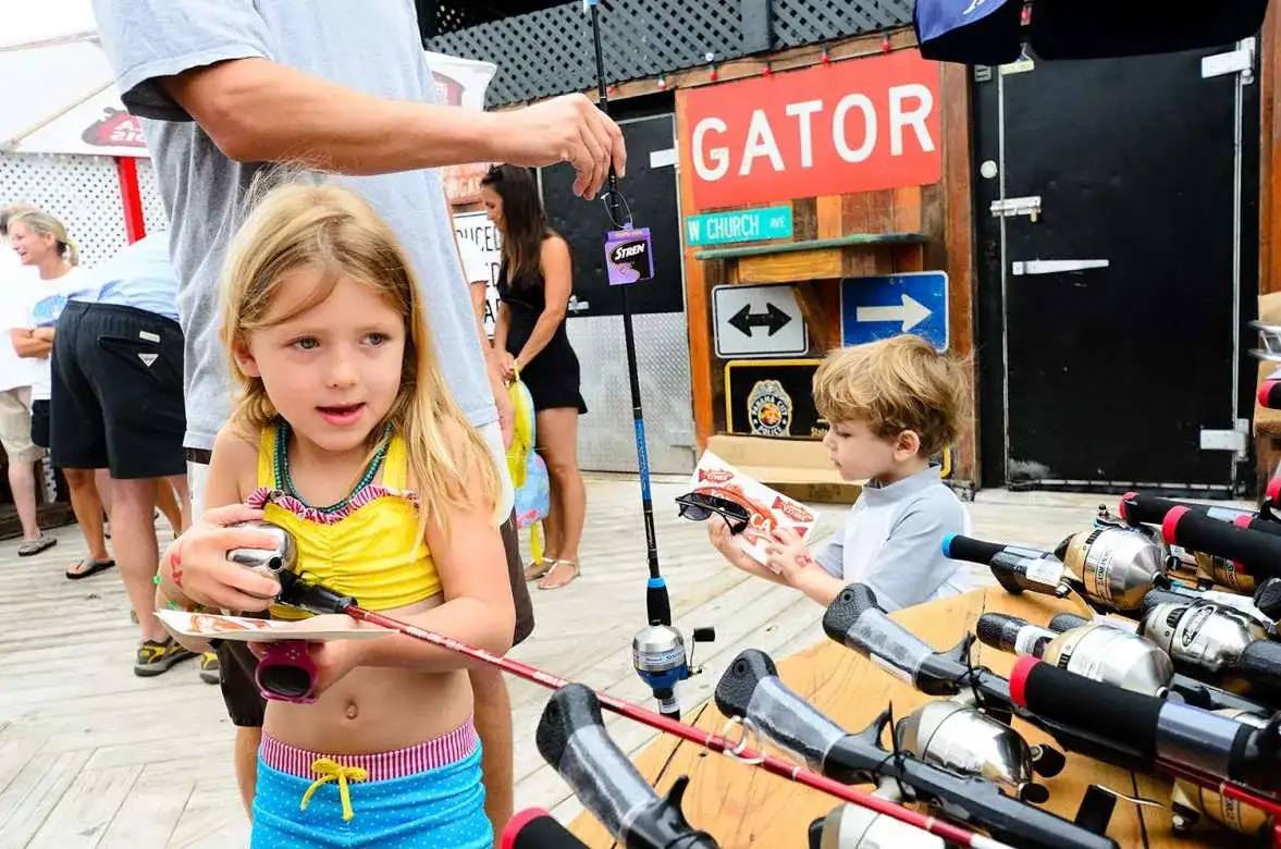 Kids Fishing Tournament at Grayton Beach 2012
