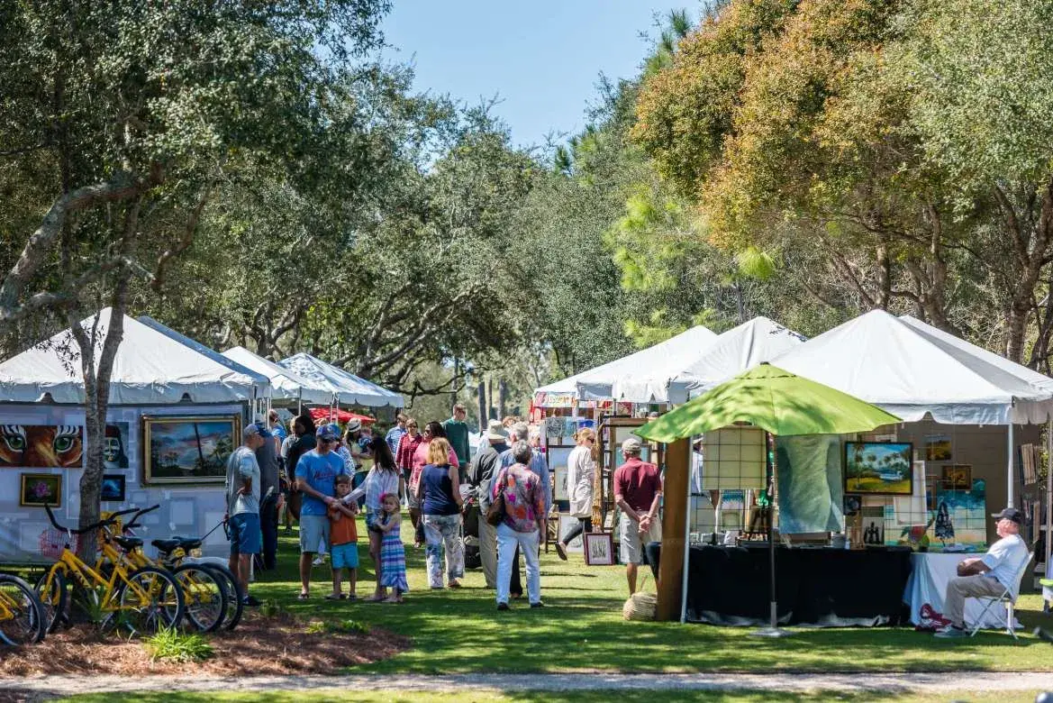 Art In The Park at WaterColor 2017