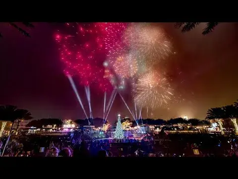 New Year Fireworks at Seaside
