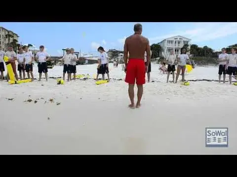 Video: SoWal Junior Lifeguards Hit the Beach