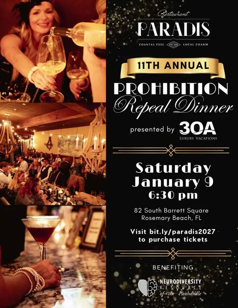 Restaurant Paradis Prohibition Repeal Party